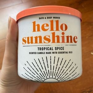 bath and body works candle in tropical spice